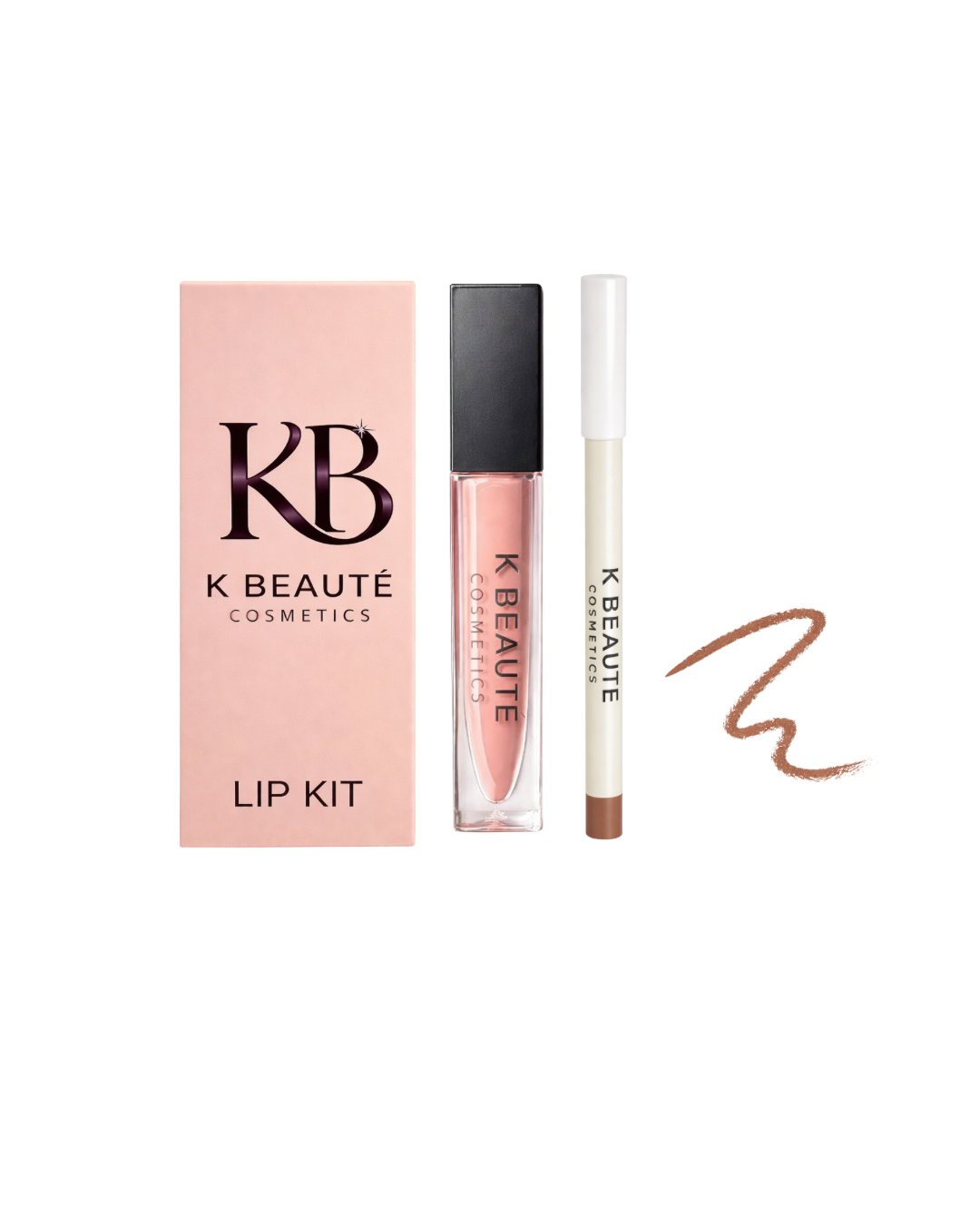 Nude Pinky + Mocha Lip Kit